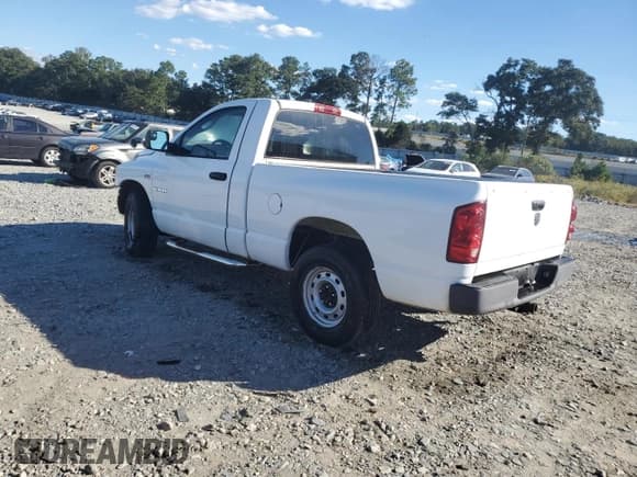 ✅ 2008 Dodge 1500 ST • VIN: 1D7HA16208J202282 • Лот: 86158155. Опубликован ранее на Copart с пробегом 57 183 миль. Бесплатный доступ к архиву аукционных продаж из США и подробный отчёт об истории автомобиля на DreamBid. Изображение 2.