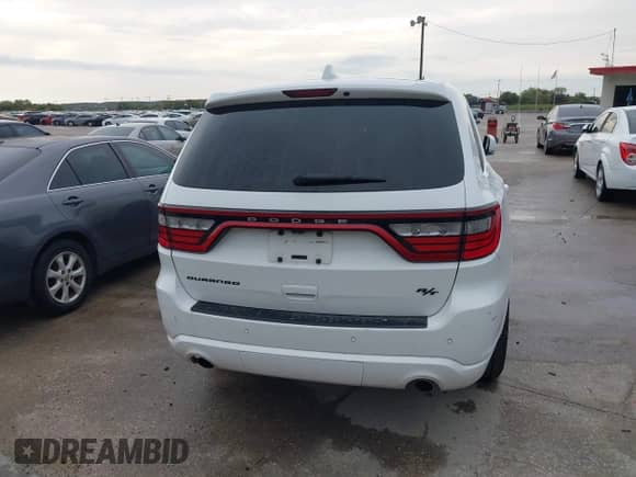 2017 Dodge Durango R/T with VIN 1C4SDHCT1HC651102, listed as a IAAI auction lot 43524736 with 206,293 mi miles and . Bid and sale history available at DreamBid. Image 16.