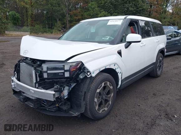 ✅ 2025 Hyundai Santa Fe SE • VIN: 5NMP1DGL7SH096599 • Lot: 43430177. Listed on IAAI with 6,582 mi. Free auction sales archive from the USA and detailed vehicle history report at DreamBid. Image 2.