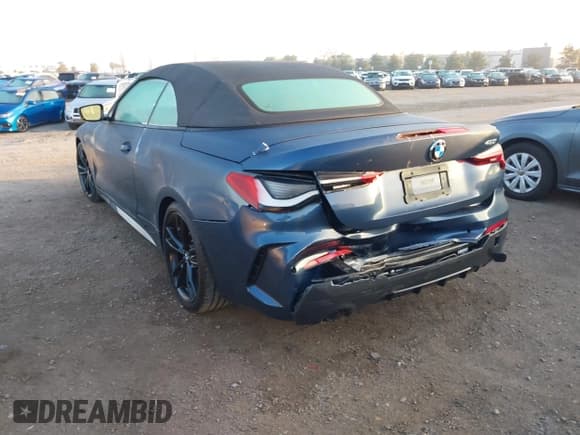 ✅ 2024 BMW 4 Series 430i • VIN: WBA23AT07RCP27372 • Лот: 41435983. Опубликован ранее на IAAI с пробегом 12 924 миль. Бесплатный доступ к архиву аукционных продаж из США и подробный отчёт об истории автомобиля на DreamBid. Изображение 3.