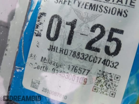 ✅ 2002 Honda CR-V EX • VIN: JHLRD78832C074032 • Lot: 43413062. Listed on IAAI with Not provided. Free auction sales archive from the USA and detailed vehicle history report at DreamBid. Image 11.