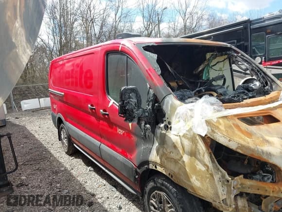✅ 2023 Ford Transit Cargo • VIN: 1FTYE1Y80PKB99313 • Lot: 41799937. Listed on IAAI with Not provided. Free auction sales archive from the USA and detailed vehicle history report at DreamBid. Image 13.