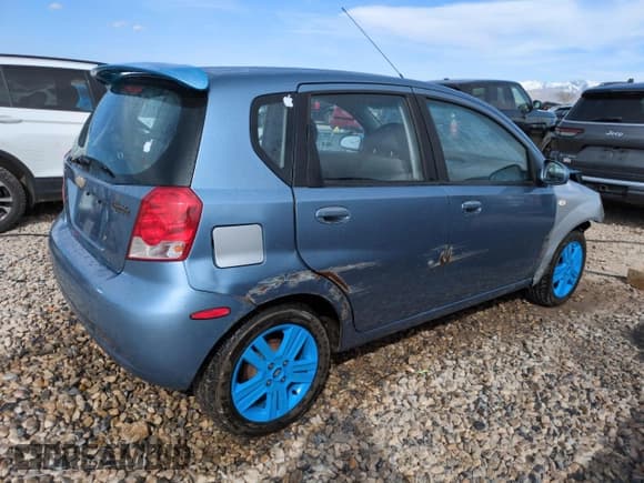 ✅ 2007 Chevrolet Aveo LS • VIN: KL1TD66687B790945 • Lot: 48777295. Wystawiony na Copart z przebiegiem 158 906 mil. Bezpłatny archiwum sprzedaży aukcyjnych z USA i szczegółowy raport historii pojazdu na DreamBid. Zdjęcie 3.