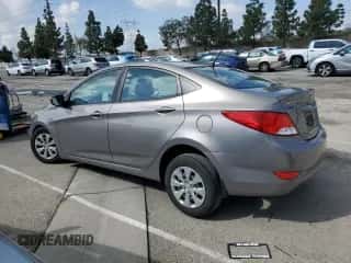 2017 Hyundai Accent SE with VIN KMHCT4AE7HU359920, listed as a Copart auction lot 45840633 with 62,847 mi miles and . Bid and sale history available at DreamBid. Image 2.