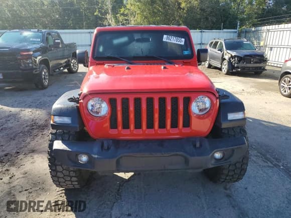 ✅ 2021 Jeep Wrangler Unlimited Sport S • VIN: 1C4HJXDN2MW516054 • Lot: 86217855. Listed on Copart with 60,523 mi. Free auction sales archive from the USA and detailed vehicle history report at DreamBid. Image 5.