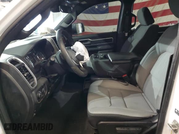 ✅ 2023 Ram 1500 Lone Star • VIN: 1C6SRFMT1PN678007 • Lot: 42127195. Listed on Copart with 10,925 mi. Free auction sales archive from the USA and detailed vehicle history report at DreamBid. Image 7.