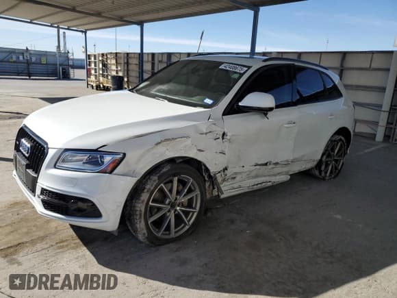 ✅ 2016 Audi Q5 • VIN: WA1WVBFP2GA007851 • Lot: 42408675. Wystawiony na Copart z przebiegiem 123 092 mil. Bezpłatny archiwum sprzedaży aukcyjnych z USA i szczegółowy raport historii pojazdu na DreamBid. Zdjęcie 1.