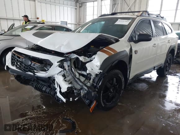 ✅ 2023 Subaru Outback Wilderness • VIN: 4S4BTGUD0P3176279 • Lot: 43551184. Listed on IAAI with 33,297 mi. Free auction sales archive from the USA and detailed vehicle history report at DreamBid. Image 2.