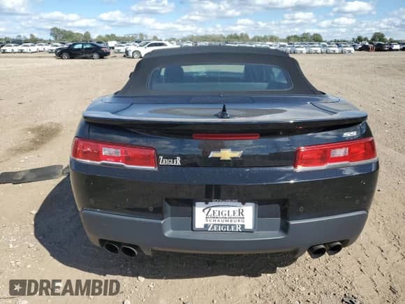 2014 Chevrolet Camaro SS с VIN 2G1FT3DW7E9240556, выставлен на аукционе Copart как лот 70177735 с пробегом 41 718 миль миль и Списание • Salvage title. История ставок и продаж доступна на DreamBid. Изображение 6.