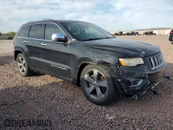 ✅ 2015 Jeep Grand Cherokee Overland • VIN: 1C4RJFCM6FC675588 • Lot: 50646835. Listed on Copart with 114,384 mi. Free auction sales archive from the USA and detailed vehicle history report at DreamBid. Image 4.
