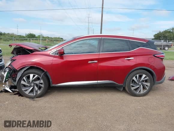2015 Nissan Murano Platinum with VIN 5N1AZ2MG4FN239684, listed as a IAAI auction lot 43166734 with 155,817 mi miles and . Bid and sale history available at DreamBid. Image 15.