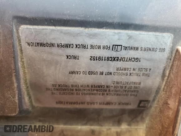 ✅ 2012 Chevrolet Colorado 2LT • VIN: 1GCHTDFEXC8119152 • Лот: 70637094. Опубликован ранее на Copart с пробегом Не указан. Бесплатный доступ к архиву аукционных продаж из США и подробный отчёт об истории автомобиля на DreamBid. Изображение 12.