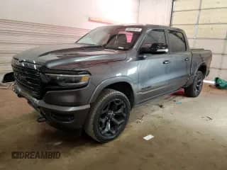 2022 Ram 1500 Limited with VIN 1C6SRFHT9NN328700, listed as a Copart auction lot 68010915 with 70,522 mi miles and Salvage title. Bid and sale history available at DreamBid. Image 1.