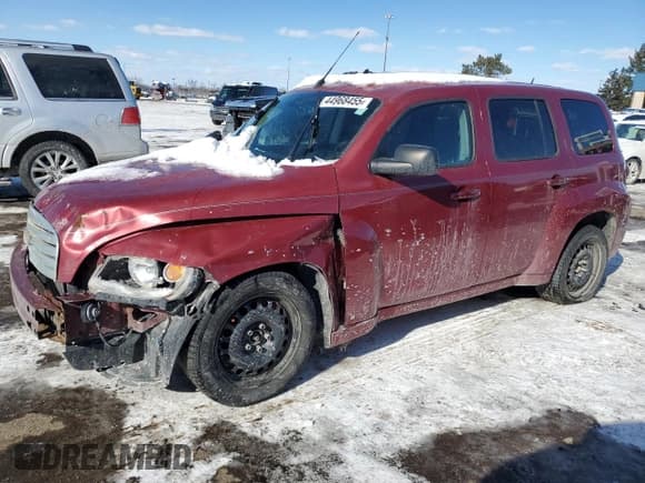 ✅ 2008 Chevrolet HHR LS • VIN: 3GNCA13D98S682869 • Lot: 44968455. Listed on Copart with 164,775 mi. Free auction sales archive from the USA and detailed vehicle history report at DreamBid. Image 1.