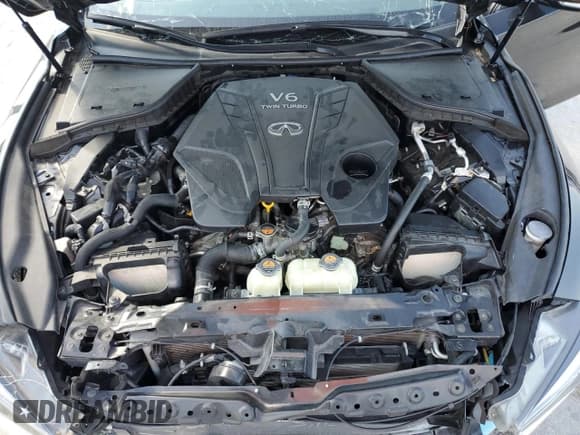 ✅ 2023 Infiniti Q50 Sensory • VIN: JN1EV7CR7PM542003 • Lot: 82146405. Listed on Copart with 26,740 mi. Free auction sales archive from the USA and detailed vehicle history report at DreamBid. Image 11.