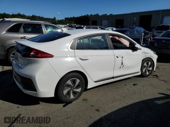 2019 Hyundai Ioniq SEL z VIN KMHC75LC9KU106126, wystawiony jako Copart lot #70461684 z przebiegiem 40 782 mil mil oraz Szkoda całkowita • Salvage title. Historia ofert i sprzedaży dostępna na DreamBid. Obrazek 3.