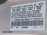 ✅ 2005 Honda Civic VP • VIN: 1HGEM22165L076549 • Лот: 42123119. Опубликован ранее на IAAI с пробегом 146 034 миль. Бесплатный доступ к архиву аукционных продаж из США и подробный отчёт об истории автомобиля на DreamBid. Изображение 9.