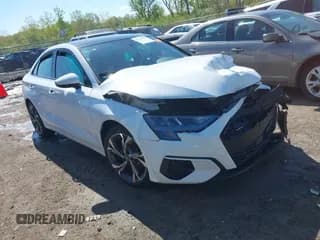 ✅ 2022 Audi A3 Premium • VIN: WAUGUDGY7NA100357 • Lot: 42210041. Listed on IAAI with 44,570 mi. Free auction sales archive from the USA and detailed vehicle history report at DreamBid. Image 1.