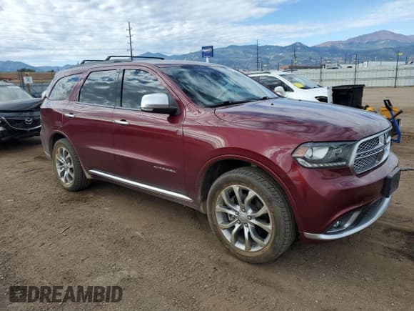 ✅ 2017 Dodge Durango Citadel Anodized Platinum • VIN: 1C4RDJEGXHC740401 • Лот: 82375605. Опубликован ранее на Copart с пробегом 137 058 миль. Бесплатный доступ к архиву аукционных продаж из США и подробный отчёт об истории автомобиля на DreamBid. Изображение 4.