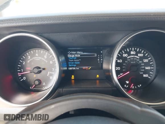 ✅ 2022 Ford Mustang GT • VIN: 1FA6P8CF6N5149498 • Lot: 43133851. Listed on IAAI with 26,729 mi. Free auction sales archive from the USA and detailed vehicle history report at DreamBid. Image 7.