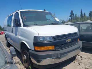 ✅ 2018 Chevrolet Express Cargo • VIN: 1GCWGAFG2J1194414 • Lot: 42780705. Listed on IAAI with 142,943 mi. Free auction sales archive from the USA and detailed vehicle history report at DreamBid. Image 1.