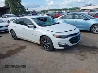 2024 Chevrolet Malibu RS with VIN 1G1ZG5ST9RF113214, listed as a IAAI auction lot 43247567 with 60,479 mi miles and . Bid and sale history available at DreamBid. Image 1.