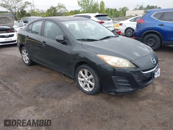 ✅ 2010 Mazda 3 i Touring • VIN: JM1BL1SG5A1145269 • Lot: 43192154. Listed on IAAI with 151,051 mi. Free auction sales archive from the USA and detailed vehicle history report at DreamBid. Image 1.