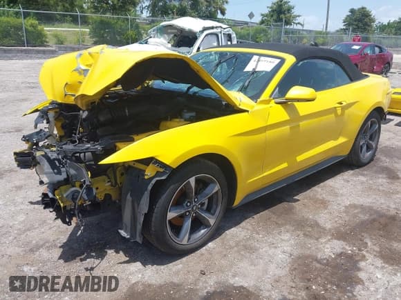 ✅ 2015 Ford Mustang V6 • VIN: 1FATP8EM4F5326811 • Lot: 42469180. Wystawiony na IAAI z przebiegiem 98 947 mil. Bezpłatny archiwum sprzedaży aukcyjnych z USA i szczegółowy raport historii pojazdu na DreamBid. Zdjęcie 2.