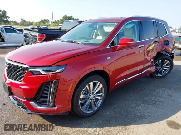 ✅ 2025 Cadillac XT6 FWD Premium Luxury • VIN: 1GYKPCRSXSZ141256 • Lot: 43262652. Wystawiony na IAAI z przebiegiem 4 323 mil. Bezpłatny archiwum sprzedaży aukcyjnych z USA i szczegółowy raport historii pojazdu na DreamBid. Zdjęcie 2.