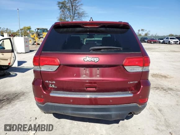 ✅ 2017 Jeep Grand Cherokee Limited • VIN: 1C4RJFBG4HC828354 • Lot: 90684445. Listed on Copart with 134,734 mi. Free auction sales archive from the USA and detailed vehicle history report at DreamBid. Image 6.