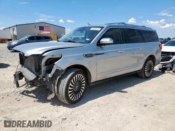 ✅ 2020 Lincoln Navigator Black Label • VIN: 5LMJJ3TT5LEL10279 • Lot: 69290405. Listed on Copart with 49,676 mi. Free auction sales archive from the USA and detailed vehicle history report at DreamBid. Image 1.