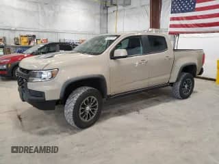 2021 Chevrolet Colorado 4WD ZR2 с VIN 1GCGTEEN4M1260750, выставлен на аукционе Copart как лот 66843155 с пробегом 49 174 миль миль и Списание • Salvage title. История ставок и продаж доступна на DreamBid. Изображение 1.