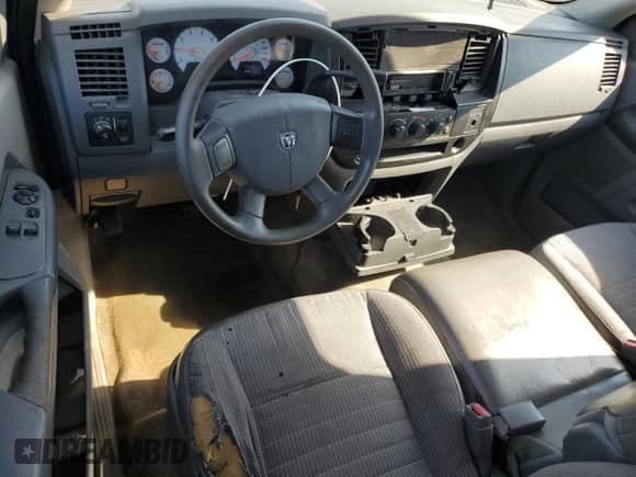 2006 Dodge 1500 ST with VIN 1D7HA16K36J216142, listed as a Copart auction lot 81399755 with 179,139 mi miles and Salvage title. Bid and sale history available at DreamBid. Image 8.