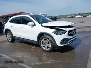✅ 2021 Mercedes-Benz GLA 250 • VIN: W1N4N4HB1MJ263039 • Lot: 42464331. Listed on IAAI with 46,366 mi. Free auction sales archive from the USA and detailed vehicle history report at DreamBid. Image 1.