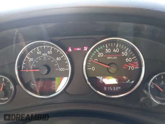 ✅ 2016 Jeep Wrangler Unlimited Rubicon • VIN: 1C4BJWFG8GL115953 • Lot: 43677195. Listed on IAAI with 91,532 mi. Free auction sales archive from the USA and detailed vehicle history report at DreamBid. Image 7.