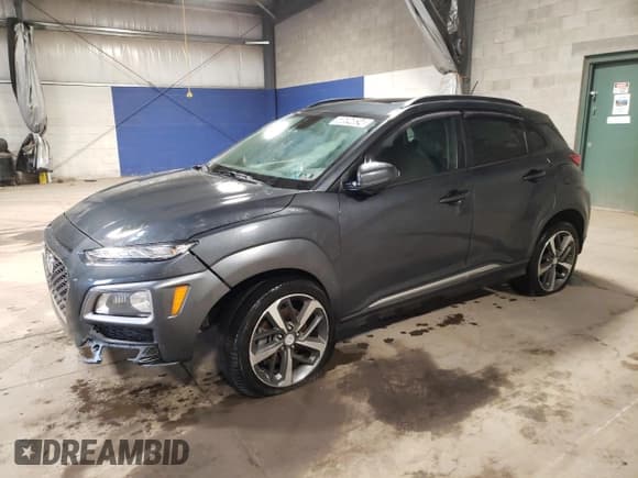 ✅ 2018 Hyundai Kona Ultimate • VIN: KM8K5CA51JU112270 • Лот: 68694834. Опубликован ранее на Copart с пробегом 118 008 миль. Бесплатный доступ к архиву аукционных продаж из США и подробный отчёт об истории автомобиля на DreamBid. Изображение 1.
