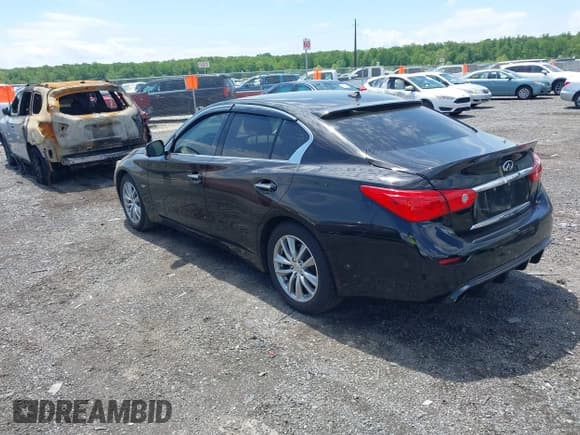 ✅ 2017 Infiniti Q50 Sport • VIN: JN1EV7AR3HM838351 • Lot: 42199059. Listed on IAAI with 119,935 mi. Free auction sales archive from the USA and detailed vehicle history report at DreamBid. Image 3.