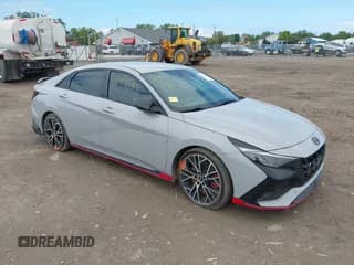 ✅ 2023 Hyundai Elantra • VIN: KMHLW4AK6PU015927 • Lot: 42996401. Listed on IAAI with 38,932 mi. Free auction sales archive from the USA and detailed vehicle history report at DreamBid. Image 1.