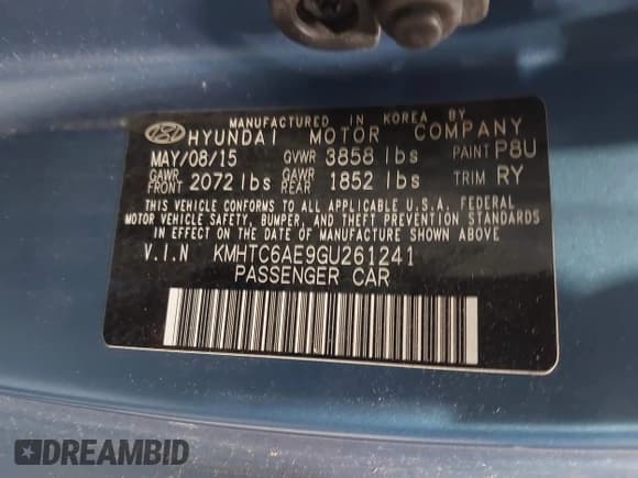 ✅ 2016 Hyundai Veloster Turbo Rally Edition • VIN: KMHTC6AE9GU261241 • Lot: 43283522. Wystawiony na IAAI z przebiegiem 143 991 mil. Bezpłatny archiwum sprzedaży aukcyjnych z USA i szczegółowy raport historii pojazdu na DreamBid. Zdjęcie 9.