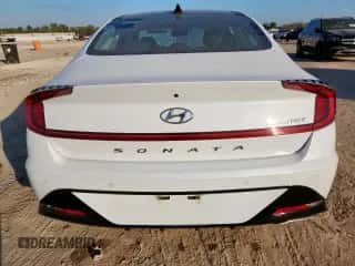 2021 Hyundai Sonata Limited with VIN 5NPEH4J28MH101575, listed as a Copart auction lot 82009265 with Not provided miles and Salvage title. Bid and sale history available at DreamBid. Image 6.