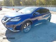 ✅ 2021 Nissan Murano SL • VIN: 5N1AZ2CS0MC127270 • Lot: 43513079. Listed on IAAI with 66,572 mi. Free auction sales archive from the USA and detailed vehicle history report at DreamBid. Image 2.