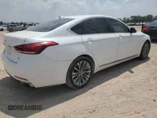 2016 Hyundai Genesis 3.8L with VIN KMHGN4JE7GU118319, listed as a Copart auction lot 66471804 with 101,069 mi miles and Salvage title. Bid and sale history available at DreamBid. Image 3.