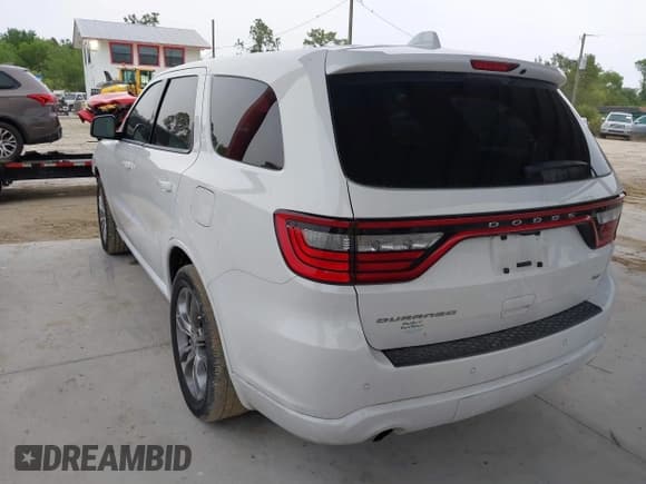 ✅ 2020 Dodge Durango GT • VIN: 1C4RDHDG5LC259426 • Lot: 41655566. Listed on IAAI with 53,063 mi. Free auction sales archive from the USA and detailed vehicle history report at DreamBid. Image 3.
