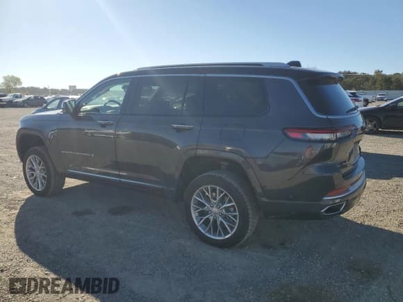 ✅ 2022 Jeep Grand Cherokee Summit Reserve • VIN: 1C4RJKET4N8530080 • Лот: 85203345. Опубликован ранее на Copart с пробегом 39 705 миль. Бесплатный доступ к архиву аукционных продаж из США и подробный отчёт об истории автомобиля на DreamBid. Изображение 2.