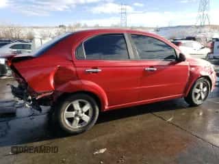 2008 Chevrolet Aveo LT z VIN KL1TG56678B234984, wystawiony jako Copart lot #42858505 z przebiegiem Nie podano mil oraz Szkoda całkowita • Salvage title. Historia ofert i sprzedaży dostępna na DreamBid. Obrazek 3.