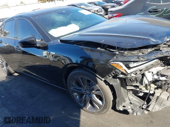 ✅ 2022 Acura TLX w/A-Spec Package • VIN: 19UUB6F52NA001283 • Lot: 41247811. Listed on IAAI with 22,214 mi. Free auction sales archive from the USA and detailed vehicle history report at DreamBid. Image 1.