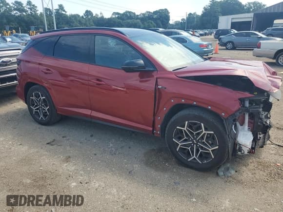 ✅ 2023 Hyundai Tucson N Line • VIN: KM8JF3AE1PU188783 • Lot: 67403164. Wystawiony na Copart z przebiegiem 29 035 mil. Bezpłatny archiwum sprzedaży aukcyjnych z USA i szczegółowy raport historii pojazdu na DreamBid. Zdjęcie 4.