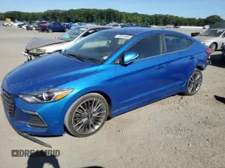 ✅ 2017 Hyundai Elantra Sport • VIN: KMHD04LB7HU346830 • Lot: 70516065. Listed on Copart with 88,897 mi. Free auction sales archive from the USA and detailed vehicle history report at DreamBid. Image 1.