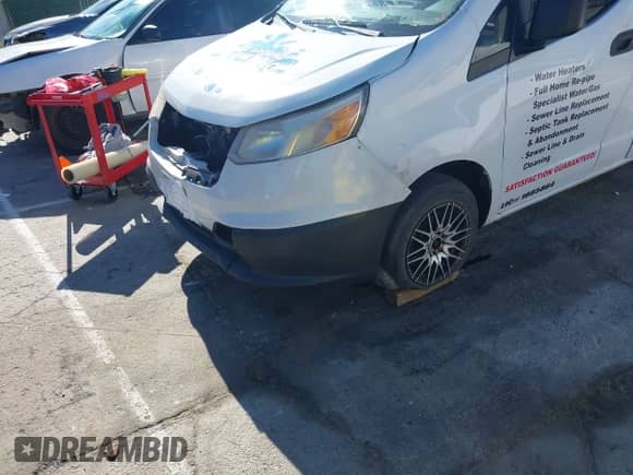 2015 Chevrolet City Express Cargo LS with VIN 3N63M0YN7FK694458, listed as a IAAI auction lot 41855661 with 193,068 mi miles and . Bid and sale history available at DreamBid. Image 6.