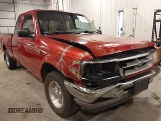 ✅ 1997 Ford Ranger XLT • VIN: 1FTCR14X8VPA10015 • Lot: 42756712. Listed on IAAI with 100,006 mi. Free auction sales archive from the USA and detailed vehicle history report at DreamBid. Image 1.
